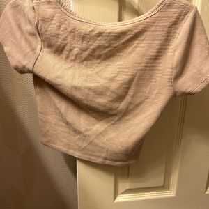 forever 21 cropped tshirt